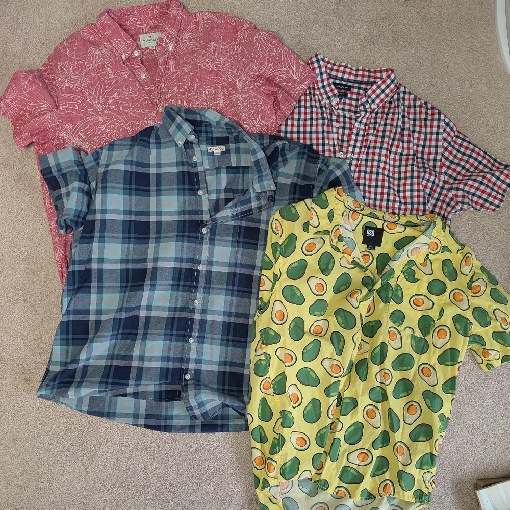 Button down shirt bundle